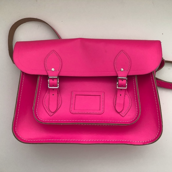The Cambridge Satchel Company Handbags - Cambridge Satchel Company 13-inch Hot Pink